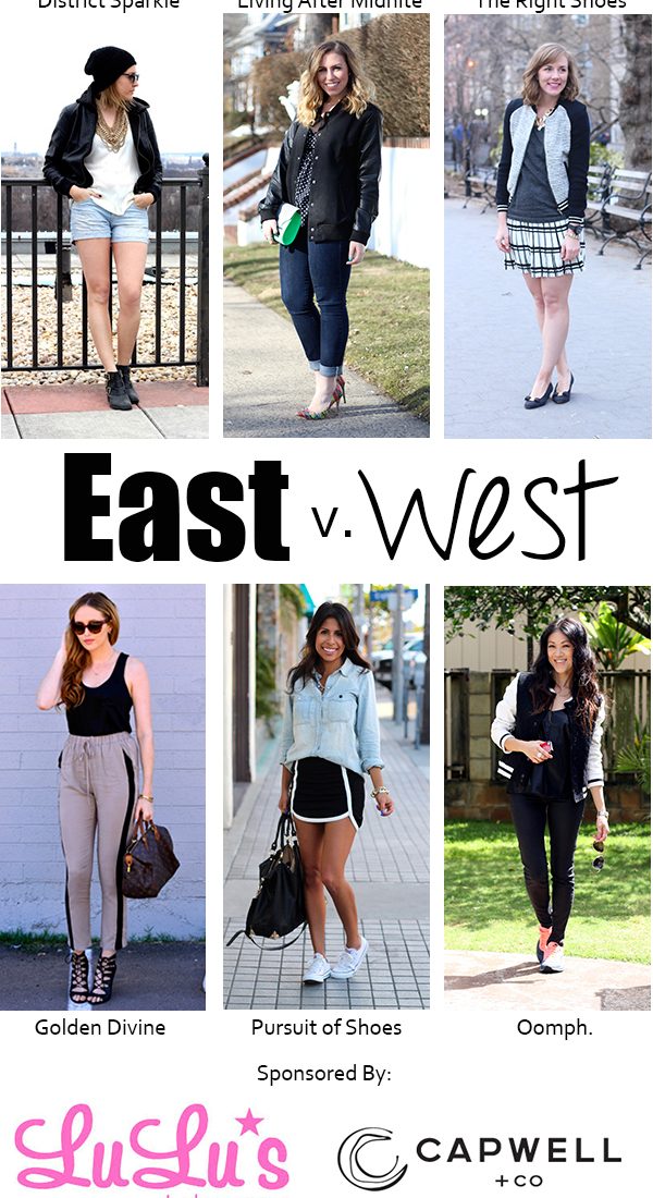 East vs. West Style: Varsity