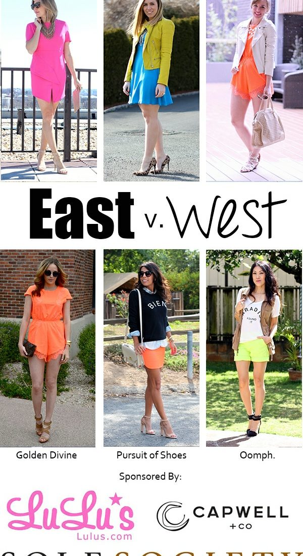 East vs. West Style: Neon