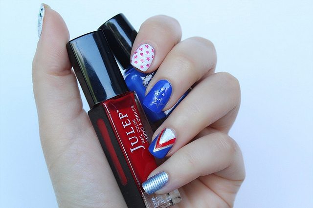 Fourth of July Manicure
