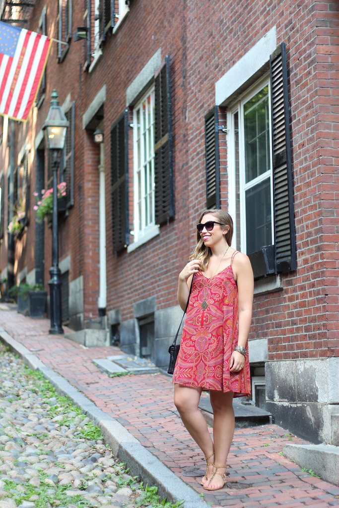 Paisley Dress in Boston