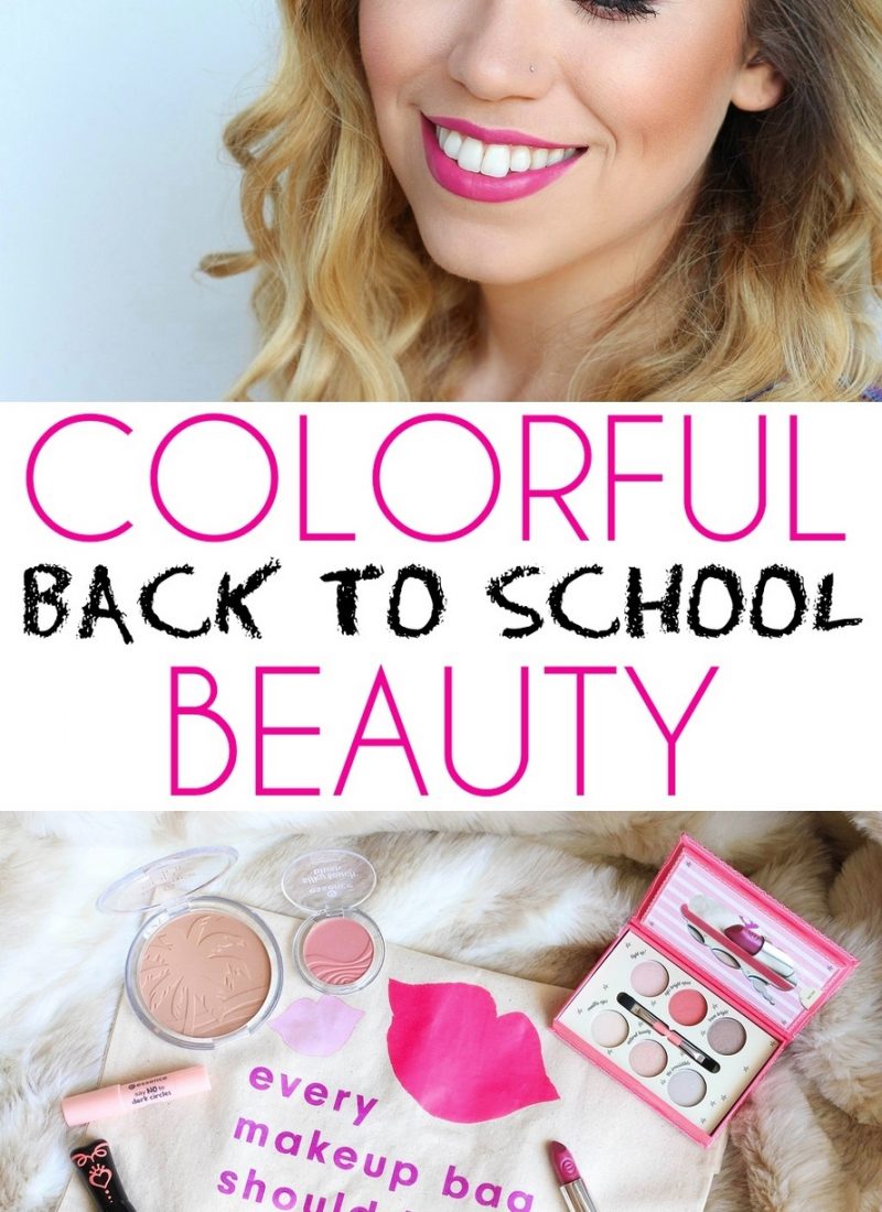 Makeup Monday: Colorful Back to School Beauty