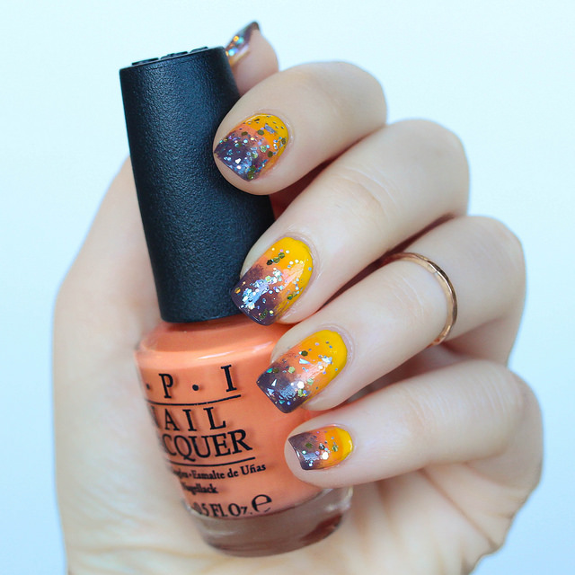 Ombre Fall Manicure