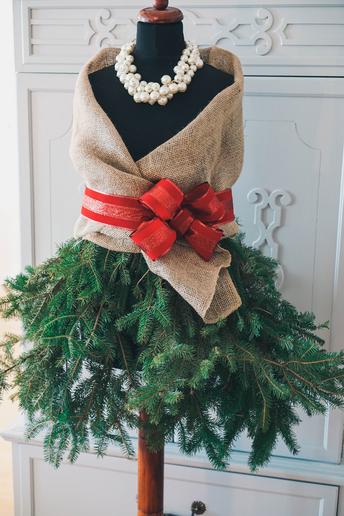 DIY Mannequin Christmas Tree | How to Make a Mannequin Christmas Tree | DIY Christmas Decorations | Christmas Decor | Holiday Decorations | Shabby Chic Christmas