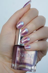 Holographic Unicorn Manicure | Nails Inc Unicorn Nail Polish Duo