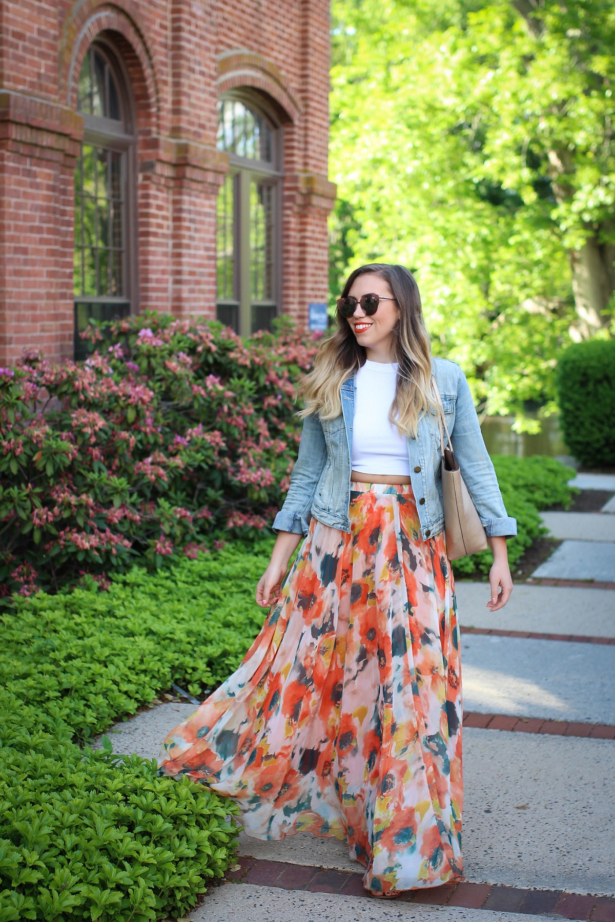 Wear Now and Into Fall: The Chiffon Maxi Skirt, 3 Ways - The Mom Edit