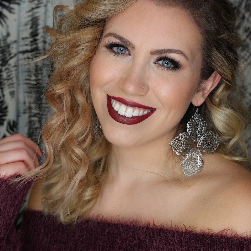 Chocolate Cherry Lipstick is the New Red this Holiday Season