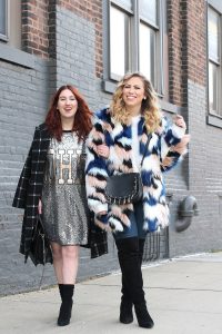 The Statement Pieces You Should Have In Your Closet Sequin Dress Colorful Faux Fur Coat