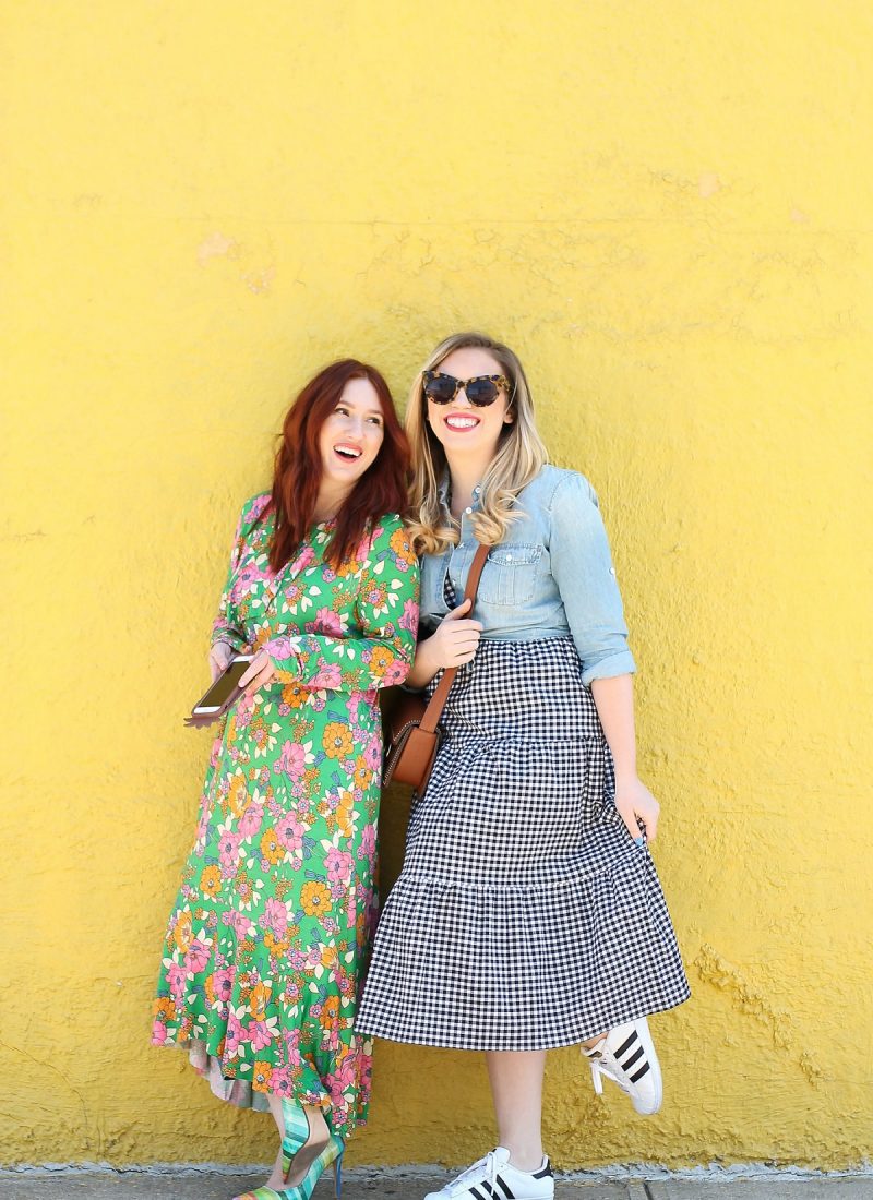 2 Blogger Approved Ways to Layer Your Outfits on Living After Midnite by Jackie Giardina with Megan Zietz