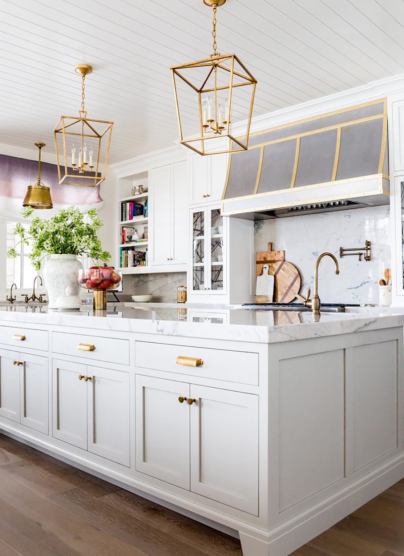 The 10 Best Kitchens on Pinterest with Gold Hardware