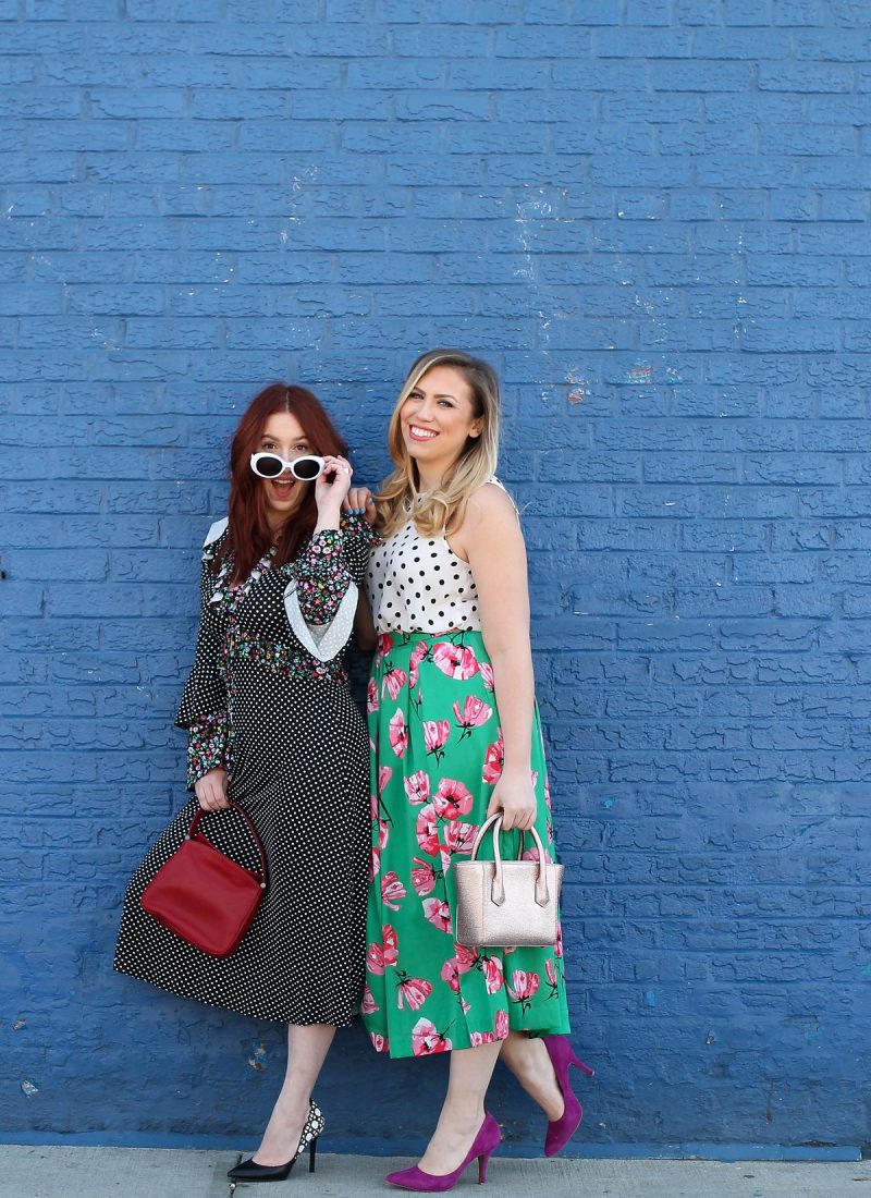 Pattern Mixing: How to Wear Polka Dots and Floral Print