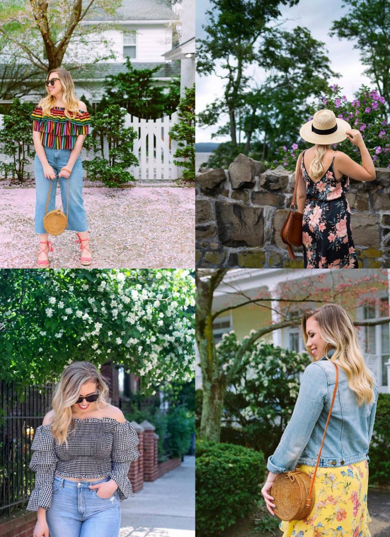 June 2018 Round Up Fashion Outfit Summer Inspiration Ideas Colorful Jackie GIardina Living After Midnite Blog