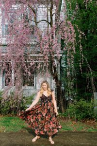 Why You Should Own At Least One Free People Dress Dark Floral Midi Dress Nordstrom Westchester Irvington New York Jackie Giardina