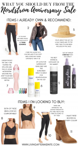 What You Should Buy from the Nordstrom Anniversary Sale | NSale 2020 | Zella Leggings | Workout Clothes Sale | Best of the Nordstrom Anniversary Sale
