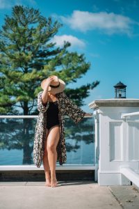 The Best Black Swimsuits of Summer 2021 | Bikini Poses | Black Bathing Suits | Summer Outfits | Vacation Outfit Ideas | Bikini Picture Ideas | Free People Kimono | Swimsuit Coverups | Aerie One Piece | Lake George, NY | The Sagamore Resort | Summer Roadtrip Packing List