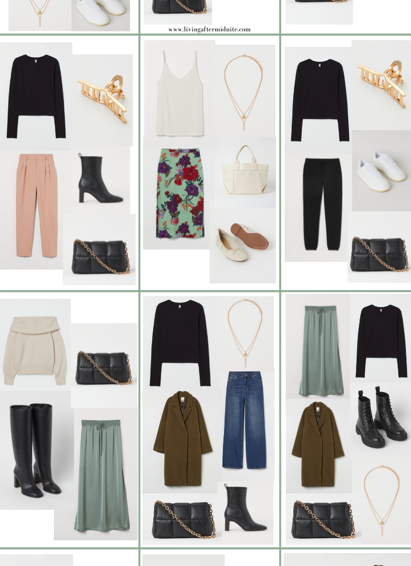 Affordable H&M Fall Capsule Wardrobe Items | How to Build a Capsule Wardrobe | H&M Fall Clothes | Outfit Inspiration | Fall Fashion | 48 Cold Weather Outfit Ideas | Fall Outfits 2021 | Fall Outfit Ideas