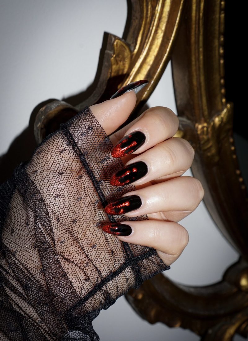 Manicure of the Month: Halloween Blood Drip Nails