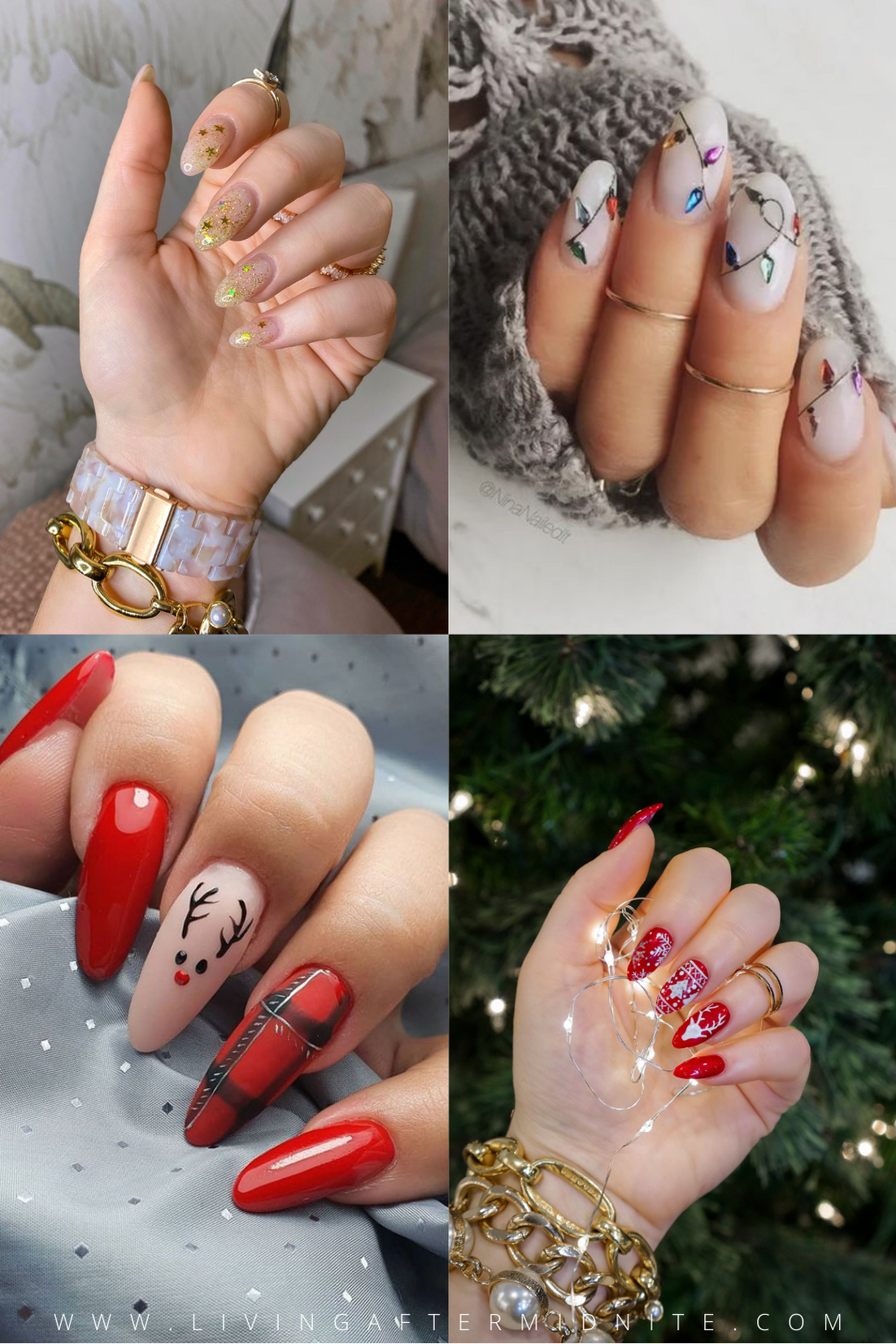 blogmas 2015, day 10, festive christmas nail art, the best, aesthetics,  inspiration, goals, artsy, tumblr, pinterest. – SoDora