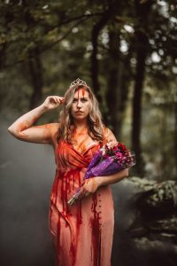 Carrie Costume | Bloody Prom Queen Halloween Costume | Iconic Halloween Movie Costumes | Last Minute Halloween Costumes Ideas | Costumes for Women | Solo Costume Idea | Scary Horror Movie