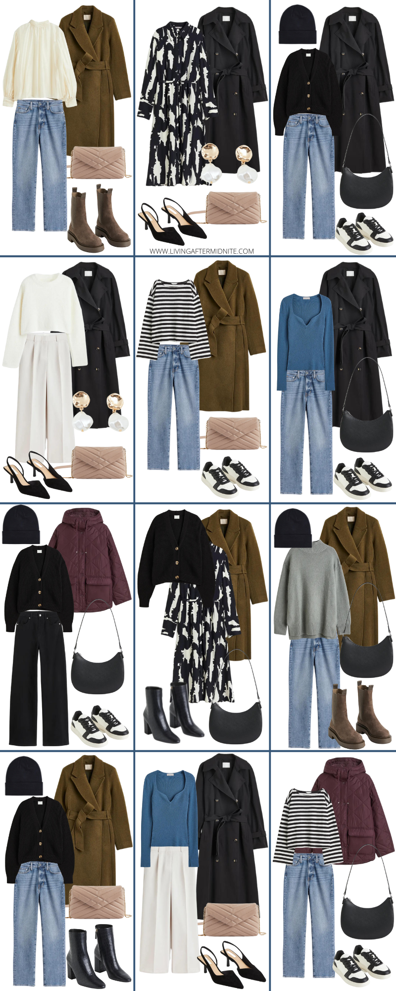 What to Wear to Chicago in the Winter: A Capsule Travel Wardrobe by Outfits  for Travel