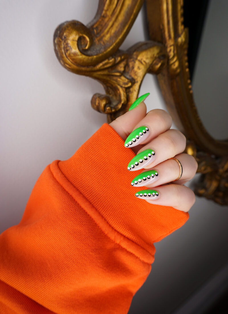Manicure of the Month: Neon Green Nails