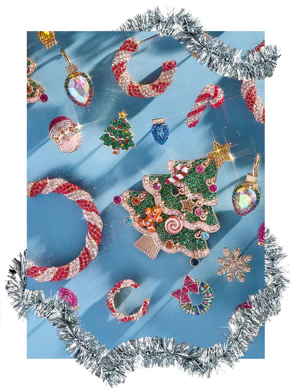 The Best Festive Christmas Earrings for the Holidays