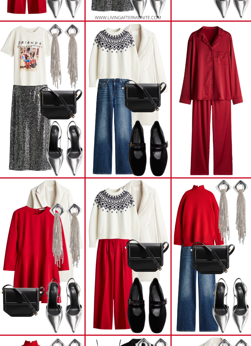 H&M Holiday Capsule Wardrobe