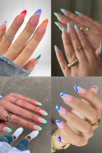 The Cutest Summer French Tip Nail Designs