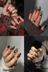 Trendy Brown Nail Designs: 50 Stunning Fall Manicures