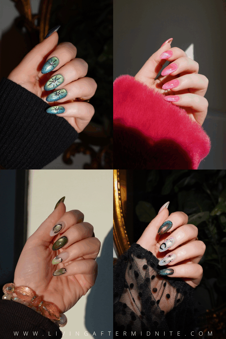 60 Magnetic Cat Eye Nails That Turn Heads Every Single Time